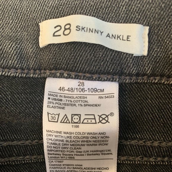 Banana Republic Skinny Ankle jeans size 28 - Picture 13 of 13